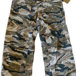 Nori vintage retro y2k High Waisted Relaxed Pants Straight Leg drawstring ankle